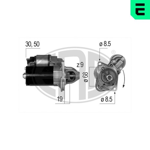 Era anlasser starter 220648a - era,